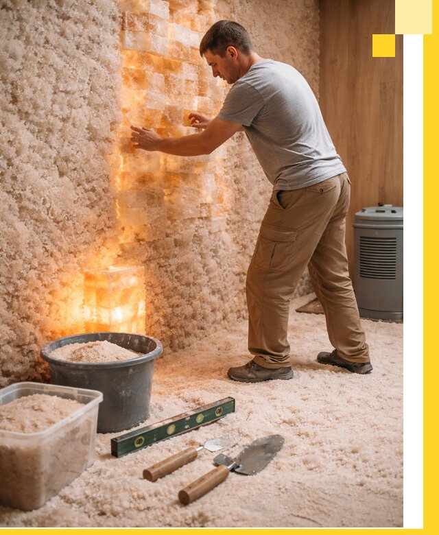 Проектирование и монтаж соляных комнат в Мытищах под ключ