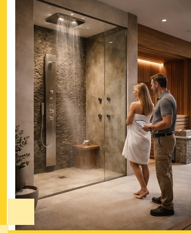 Купить душ впечатлений для дома в Мытищах от 86318 р. | ЭриданМтщ