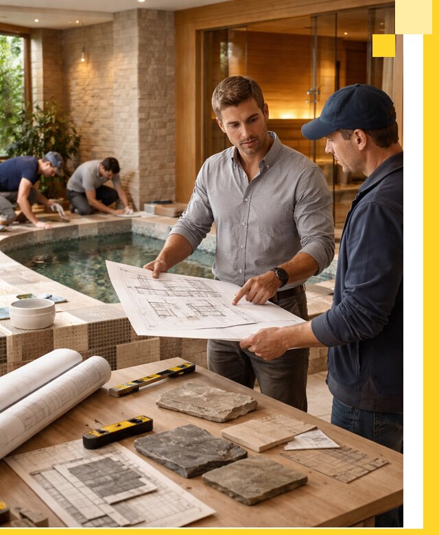 Проектирование SPA зон под ключ в Мытищах с инженерией